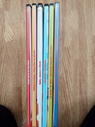 Lote 6 DVDs Infantiles Barrio Sésamo Español