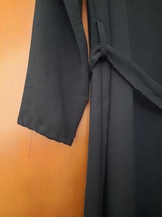 Vestito lungo nero Made in Italy taglia M