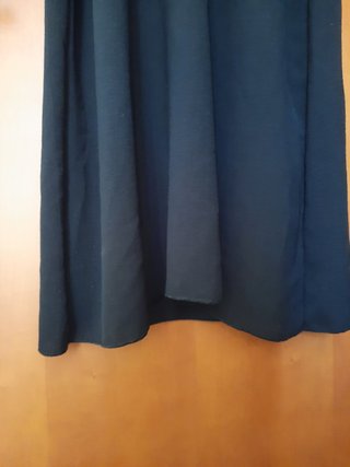 Vestito lungo nero Made in Italy taglia M