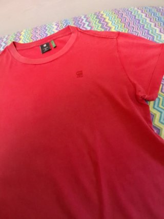 Camiseta G-Star RAW Roja Talla XS