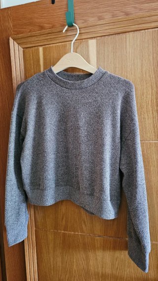 Jersey Zara Mujer Talla M Jaspeado