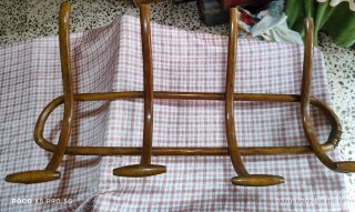 2 Percheros Vintage Madera