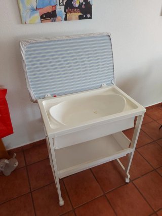 Bañera cambiador para bebé