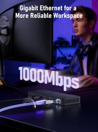 Lemorele USB-C 13-in-1 Docking Station 4K 60Hz