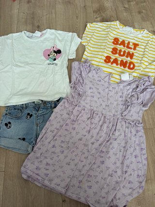 Lote Ropa Niña Disney Minnie