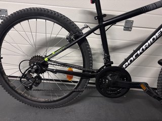 Bicicleta Rockrider 24 Negra (9-12 años)