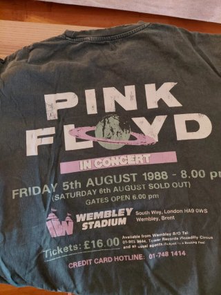 Pack de 4 Camisetas Talla S (Pink Floyd, Austin)