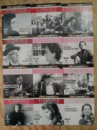 Lote 12 DVDs Flamenco Geografía del Cante