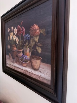 Cuadro floral decorativo