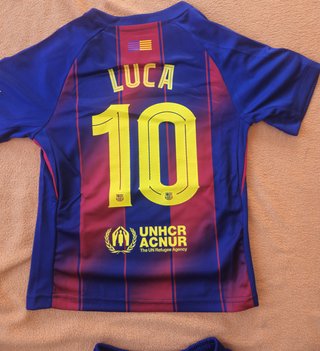 Conjunto FC Barcelona Dorsal 10 Talla 20
