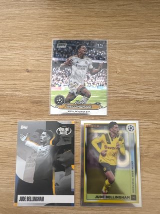 Lote 3 cromos Jude Bellingham
