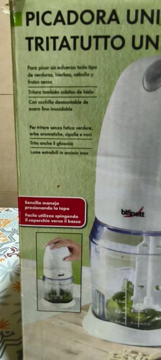 Picadora Trituradora Universal Blanca