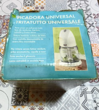 Picadora Trituradora Universal Blanca