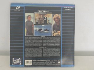 Laserdisc Point Break 1991 Keanu Reeves Patrick Sw