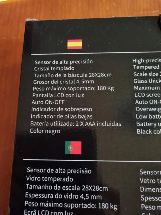 Báscula Digital Euro Life CD-28B