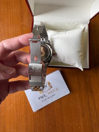Reloj Paul Watch Dorado y Plateado