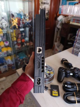 PS2 Slim SCPH-90001 Negra
