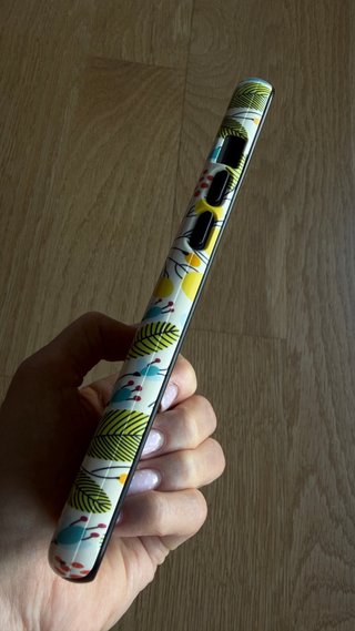 Funda móvil Tough Case floral para iPhone 13 pro
