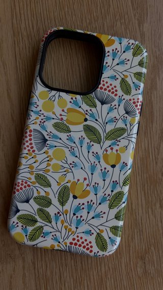 Funda móvil Tough Case floral para iPhone 13 pro