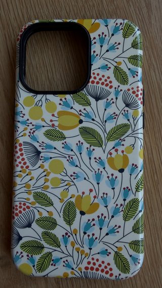 Funda móvil Tough Case floral para iPhone 13 pro