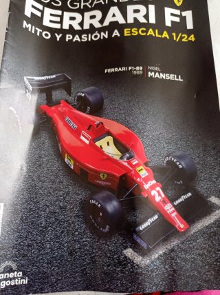 Ferrari F1-89 - Nigel Mansell - 1989
