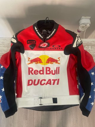 Chaqueta Moto Ducati Talla M Cuero