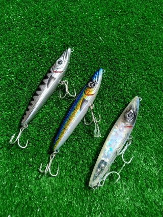 Señuelos de pesca paseantes, Spinning