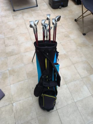 Hierros Ping K15 + Wedges TaylorMade + bolsa ping