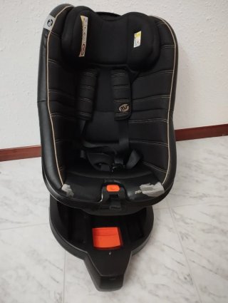 Silla de coche para bebé negra