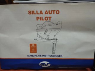 Silla de coche para bebé negra