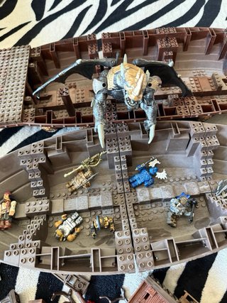 Lote 2 Barcos Mega Bloks Dragons