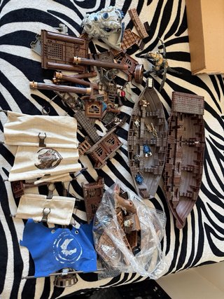 Lote 2 Barcos Mega Bloks Dragons