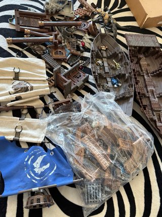 Lote 2 Barcos Mega Bloks Dragons
