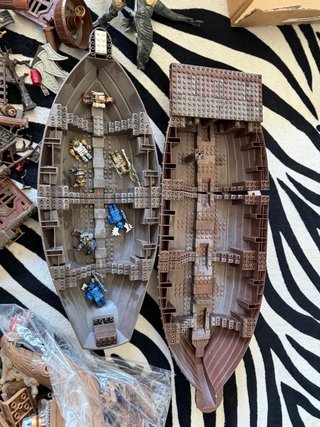 Lote 2 Barcos Mega Bloks Dragons