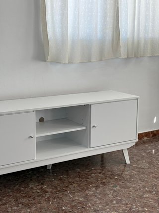 Mesa TV Blanca - envio gratis