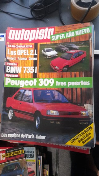 Revista Autopista año 1987