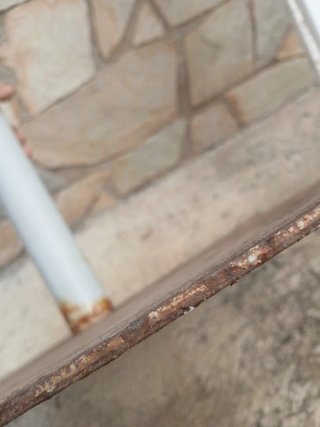 Base para sombrilla de metal
