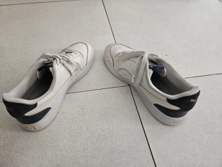 Zapatillas Puma Talla 45 Blancas y Azul Marino