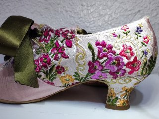 Zapatos rosas de fallera Talla 38