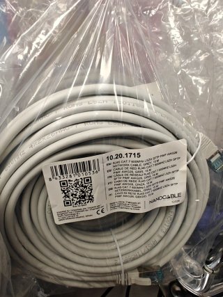 Cable Red CAT.7 SFTP 15m (Nuevo)