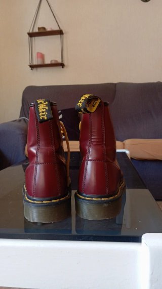 Botas Dr Martens Cherry Red Talla 40