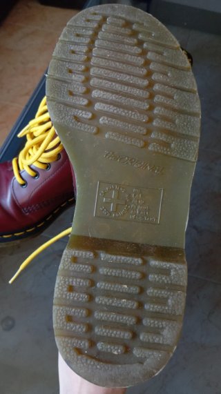 Botas Dr Martens Cherry Red Talla 40