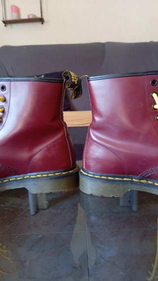Botas Dr Martens Cherry Red Talla 40