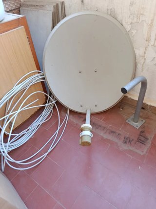Antena Parabólica Completa
