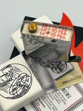 Accendino Zippo Fan Test Test 1932-2012 NUOVO