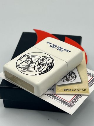 Accendino Zippo Fan Test Test 1932-2012 NUOVO