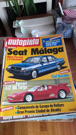 Revista Autopista año 1984
