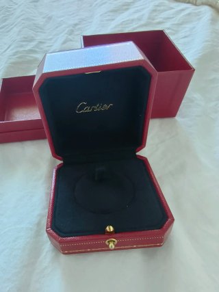 Scatola e soprascatola Cartier Rossa Nuova