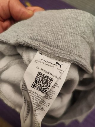 Pantalón Puma Gris Talla S
