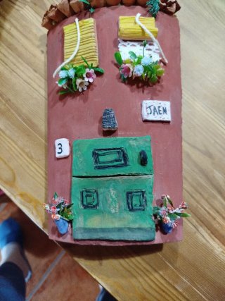 Teja decorativa rústica